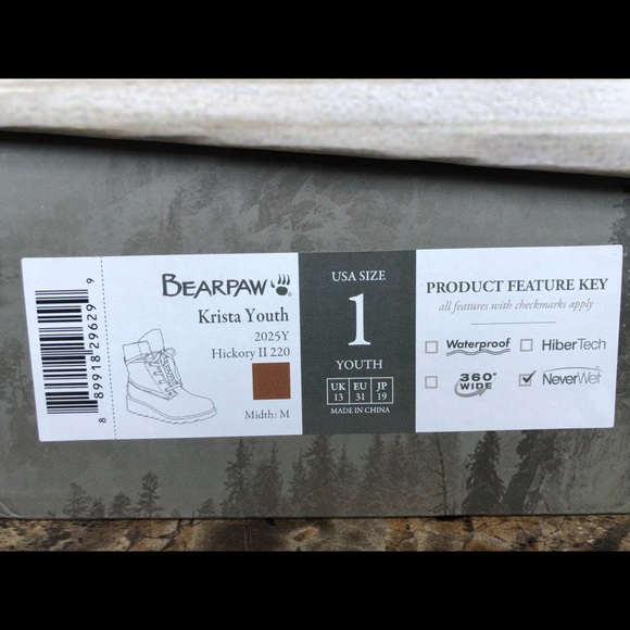 NEW  BEARPAW Little Girls' Krista Boots - Picture 16 of 16